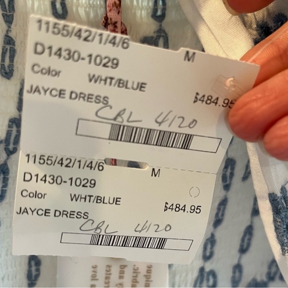 🩵🤍 NWT LOVE SHACK FANCY JACYE RUFFLE LACE MINI DRESS IVORY SHORES!! 🐚 🌊 - Picture 4 of 6